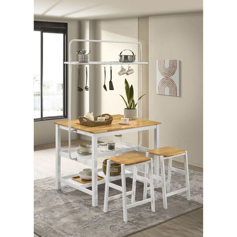 Cowichan - Backless Counter Stool (Set of 2) - White