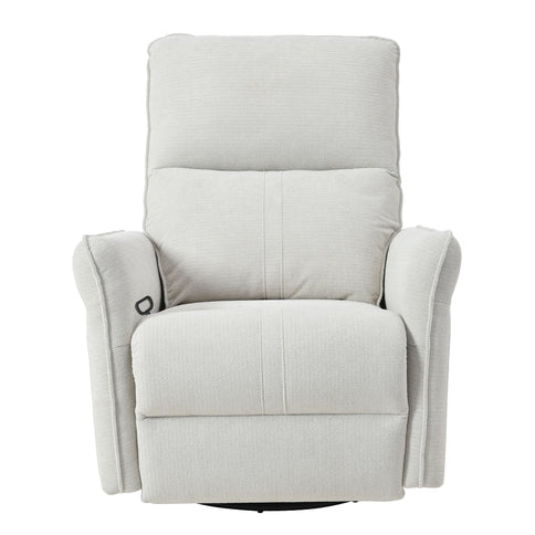 270° Power Swivel Rocker Glider Recliner Chair With USB Ports