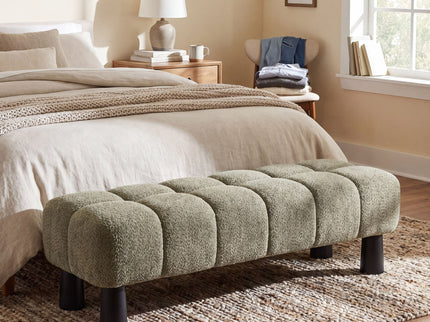Luxury Upholstered Bench Ottoman
