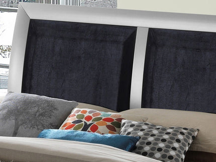 Padded Headboard Design Panel Bed