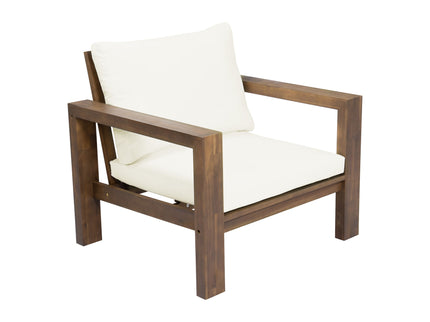 Stylish Outdoor Chair Set With Cushions For Garden (Set of 2)