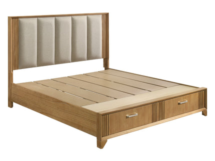 Hugo - Storage Bed With Upholstered Headboard
