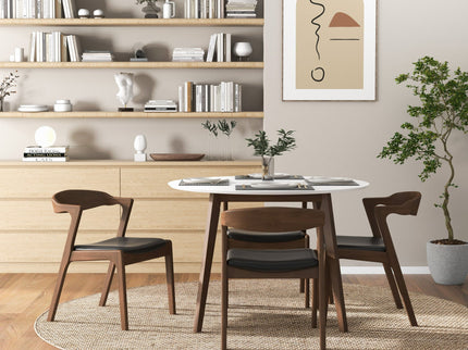 Alina - Dining Table And 4 Side Chairs - White