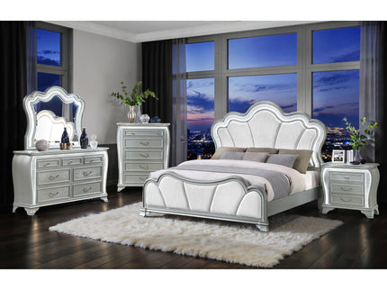 Aurelia - Chest & LED Lighting - Silver