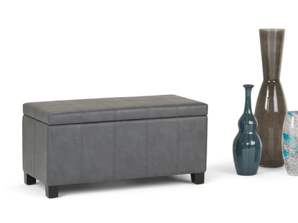 Dover - Upholstered Storage Ottoman Bench