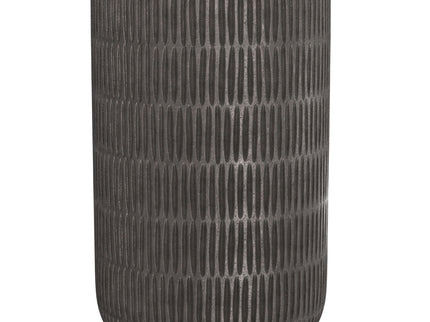 Juno - Cast Aluminum Side Table - Black