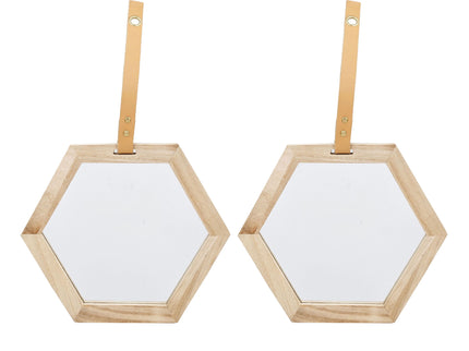 Harlan - Wall Accent Hexagon Mirror