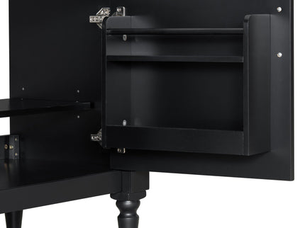 Freestanding Bathroom Vanity With Sink, Adjustable Shelf, Flip Drawer