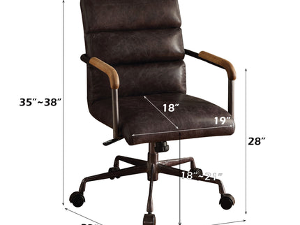 Harith - Retro Top Grain Office Chair
