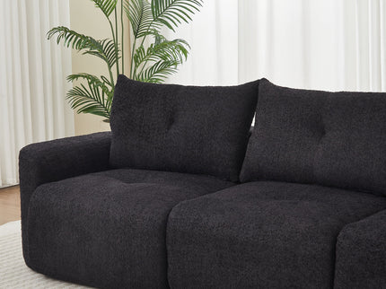 3 Seater With Thickened Armrests Sofa For Living Room