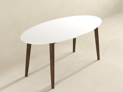 Ada - Mid-Century Modern Style Oval Dining Table