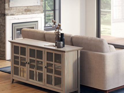 Acadian - Wide Storage Cabinet Handcrafted