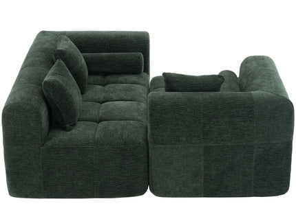 Sectional Free Combined Sofa With 2 Side Pockets