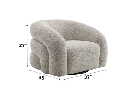 Irma - Chair With Swivel - Gray