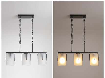 Adjustable Cylindrical Pendant Light
