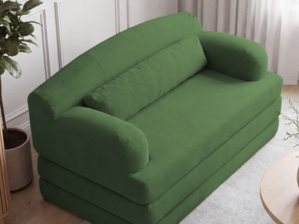 2 Seater Sofa Bed, Compact Foldable Floor Couch