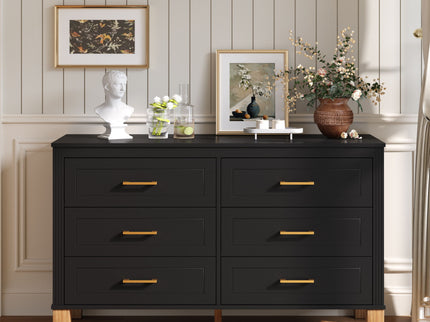 6 Drawer Double Dresser