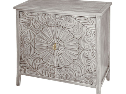 2 Door Cabinet, Suitable For Bedroom - Light Gray