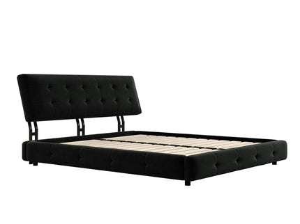 Tufted Headboard With Extra-Large Ultra-Soft Cloud Pillow Design
