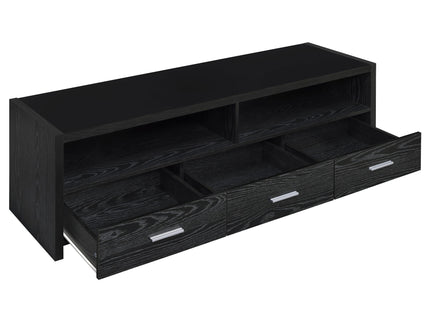 Bossert - 3 Drawer Stand - Black