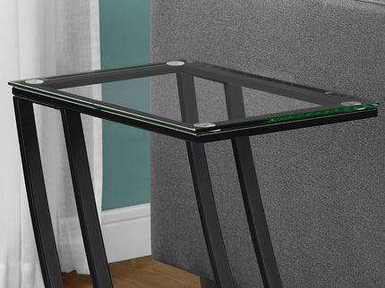 Accent Table, C - Shaped, Sturdy Construction, Contemporary & Modern