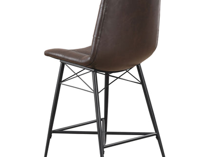 Counter Height Stools & Padded Seat (Set of 2)