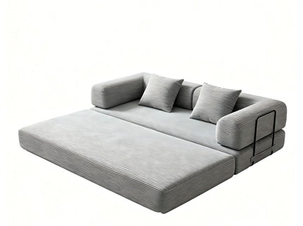 Convertible Sofa Bed With Removable Pillows