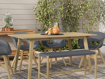 Dahlia - Outdoor Indoor Contemporary Bench