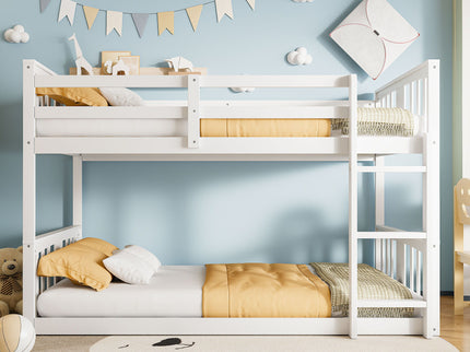 Solid Construction Bunk Bed & Ladder