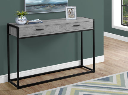 Accent Console Table For Entryway, Storage Drawers, Contemporary & Modern