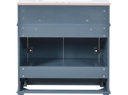 Bathroom Vanity With Sink, Storage Cabinet