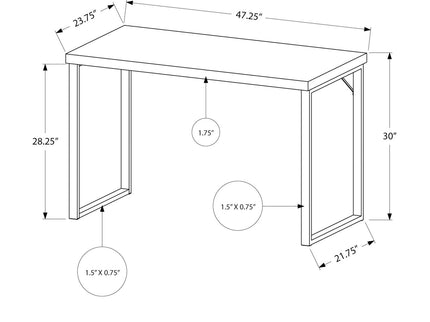 Computer Desk For Home Office, Laptop, Modern Convenient Design