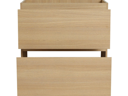 Modern Freestanding Bathroom Vanity Cabinet With Double Drawer