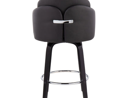 Dahlia - Contemporary Counter Stool Round Footrest (Set of 2)