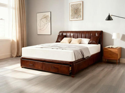 10" Tea Memory Foam Mattress In Box, Fiberglass Free