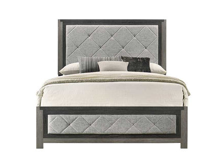 Jehoram - Queen Bed - Gray