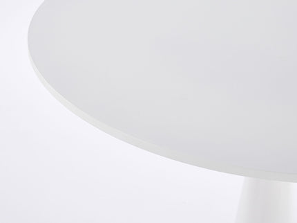 Pedestal Table, Round For Kitchen - White