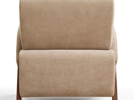 Lounge Accent Chair For Living Room - Beige Coffee