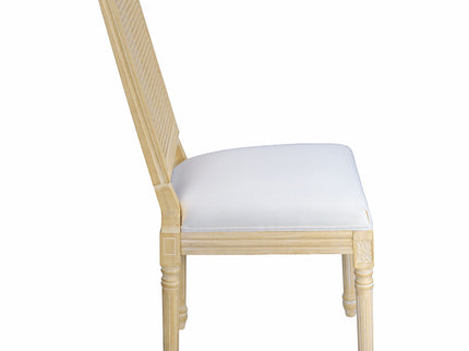 Dining Chairs With Square Back (Set of 2)
