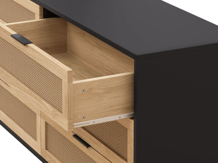 6 Drawer Storage Modern Cabinet For Bedroom