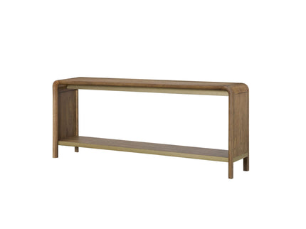 Waterfall - Console Table - Light Brown
