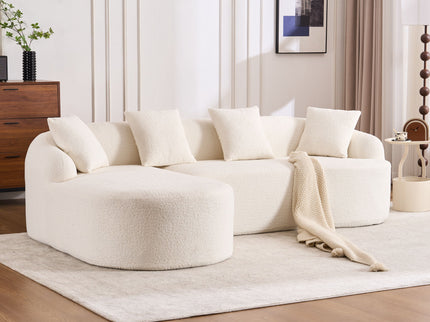 Combined Sofa With 4 Pillows