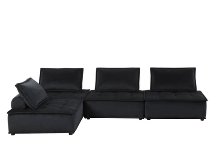 Anna - Stylish Sectional Sofa Ottoman
