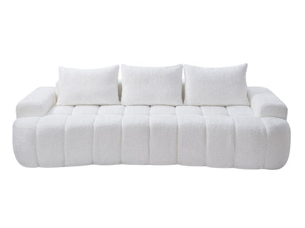 Extra Large Curved Front Compressed Sectional Sofa