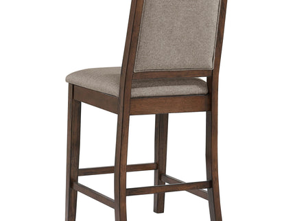 Allen - Upholstered Counter Chair (Set of 2) - Oak