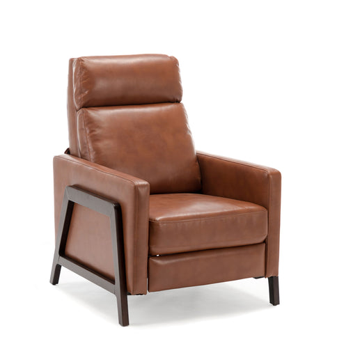 Madeline - Push Back Recliner - Caramel