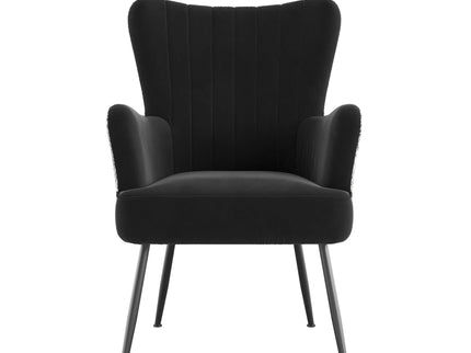 Accent Chair With Unique Print Fabric