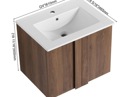 Floating Bathroom Vanity With Sink Combo