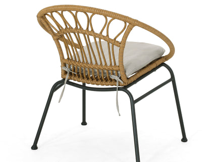 Banya - Chair (Set of 2) - Light Brown