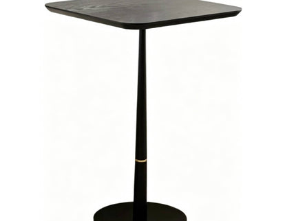 Modern Square Coffee Table And Computer Desk - Black / Gold